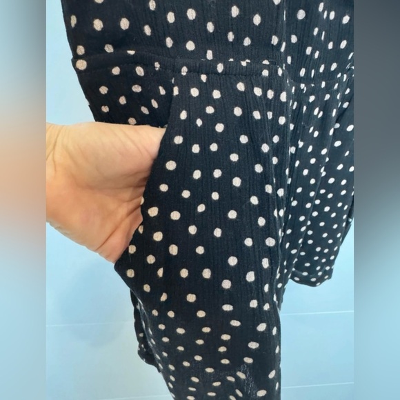 Forever 21 Black Polka Dot Romper | Size Small - Picture 2 of 4